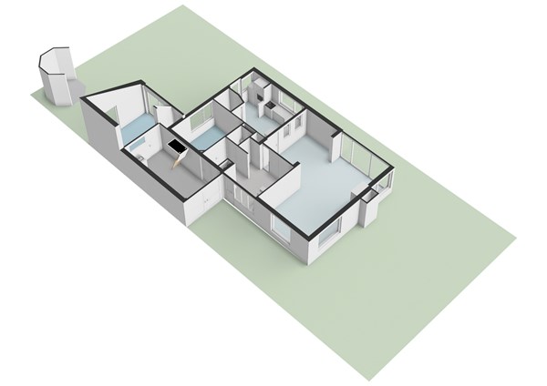 Floor plan - Middenweg 96, 1702 HC Heerhugowaard 